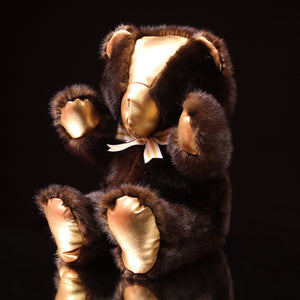 Fur Teddy Bear (12")