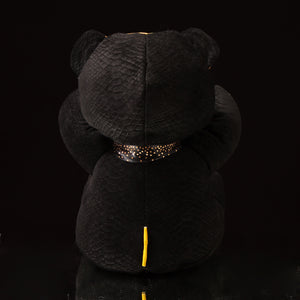 All Leather Teddy Bear (12")